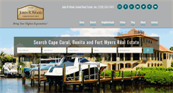 Desktop Screenshot of fortmyersflrealestatemarket.com
